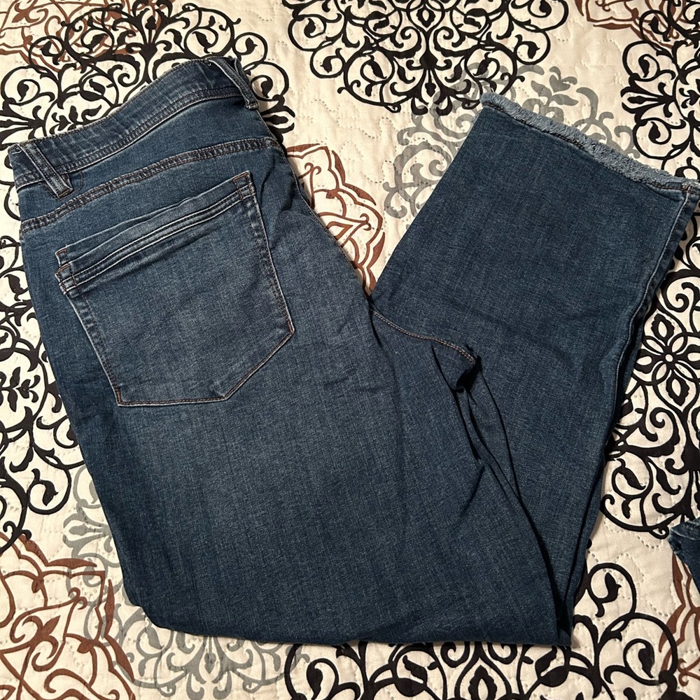 Democracy Ankle Jeans, Size 16